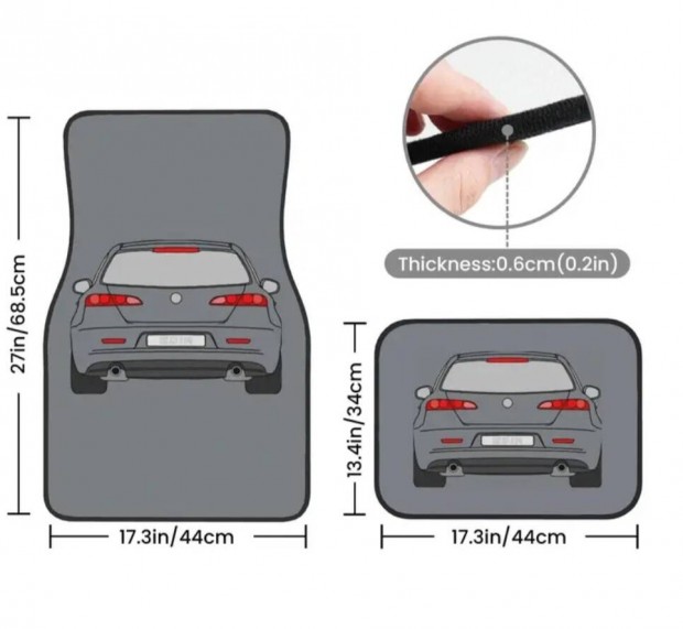 alfa romeo 159sw autó szőnyeg