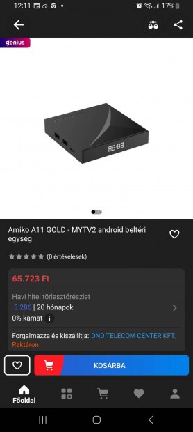 amiko a11 blu vagy gold elado