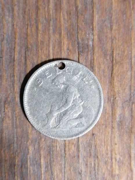 antik Belgium 50 cent 1923