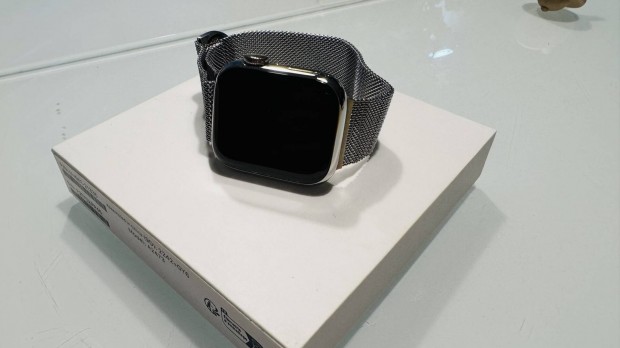 apple watch 8 rozsdamentes 41mm