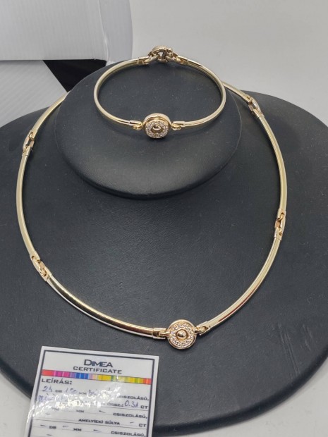 arany 14k mfj srga fehr baraka tpus nyakk karkt gymntokkal 