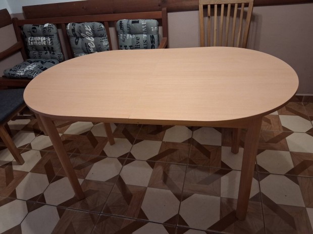 asztal kinyitható kihúzható bővíthető135 - 175x80