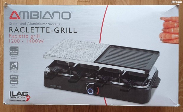 asztali grill raclette grill pannini elektromos grillsütő 1400W