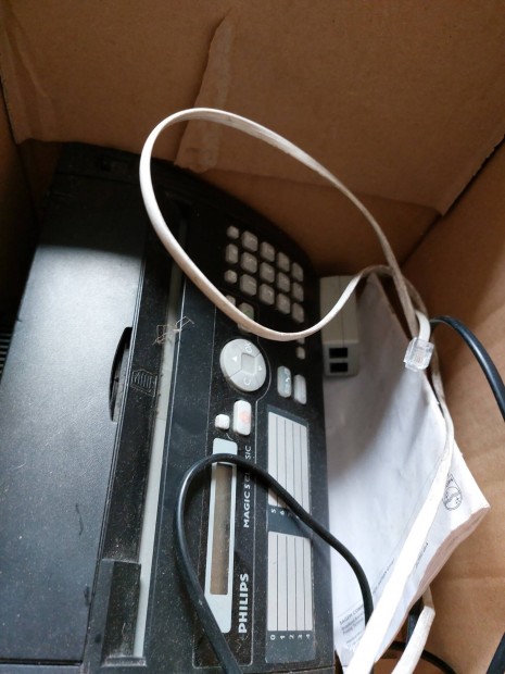 asztali vezetkes telefon fekete szin