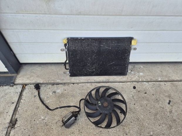audi a4 b7 ventilátor + szabályzó klimahűtő