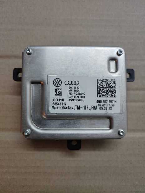 audi a7 4g c7 nappali fny j Delphi vezrl 4g0907697h