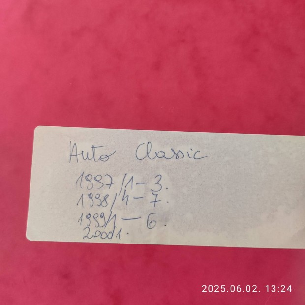 auto classic újságok