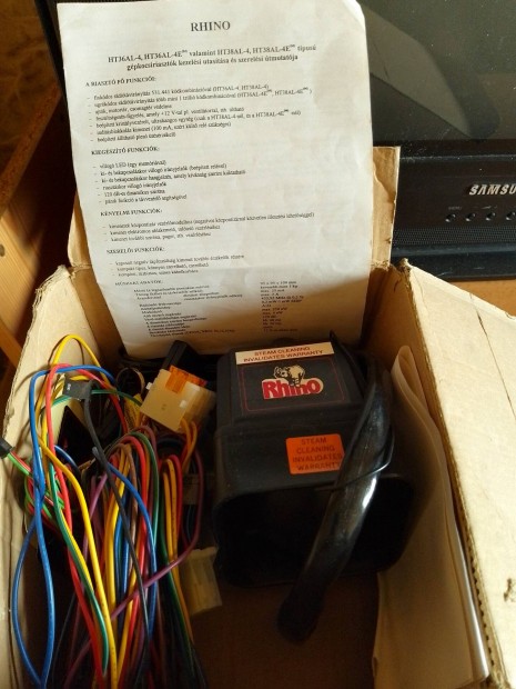 aut� riaszt� rendszer