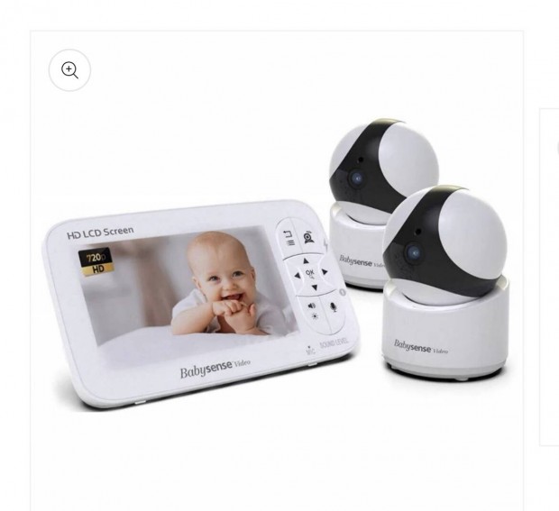 babysense v65 vides bbir dupla kamers