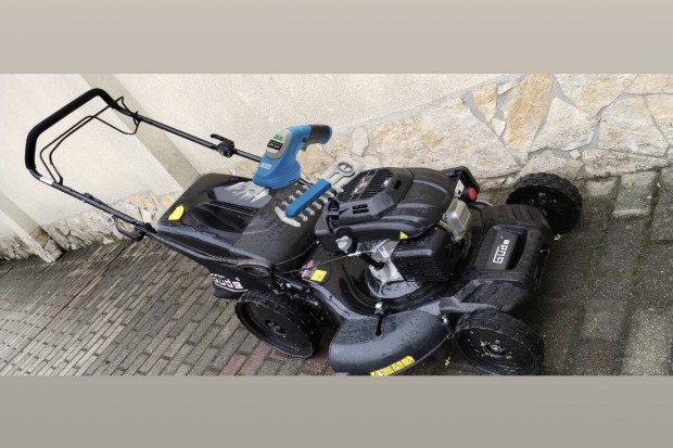 benzines fűnyíró Güde 554.2 R Ajándék fű- és bokornyíró