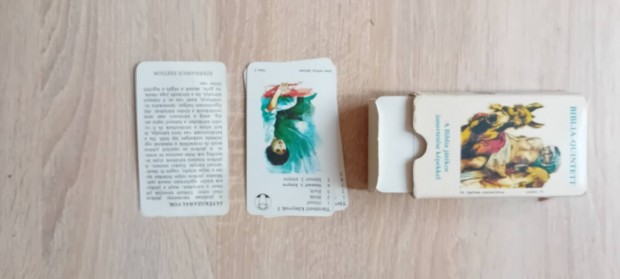 bibliai kártya játék