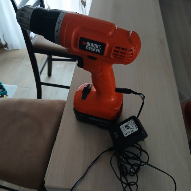 black&decker csarbehajt 