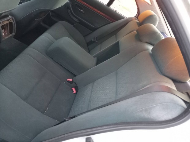 bmw e39 sedan ülések zöld szövet