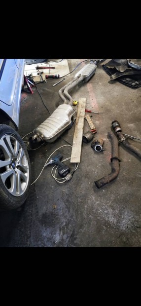 bmw e46 330d kipufogo 