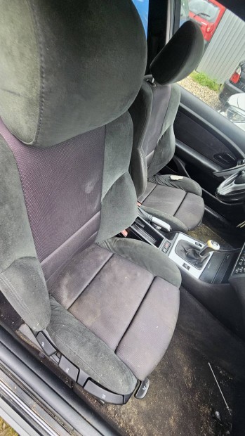 bmw e46 ezüst diszlec szet