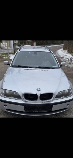 bmw e46 titansilber motorhazteto 