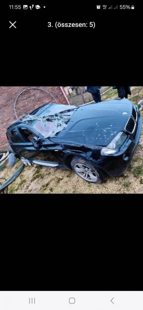 bmw e83 x3 2.0d 150 le bontott alkatreszei