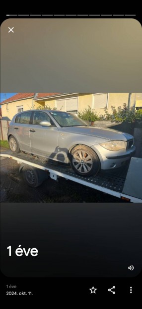 bmw e87 1 es alkatresz