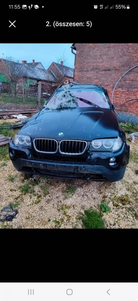 bmw x3 elso lokharito 