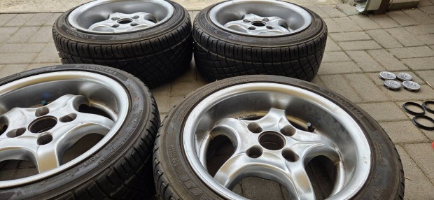 brock r14 7-8J et25 4x98/100 yokohama 195/45