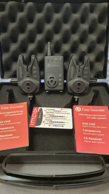 carp sounder elektromos kapásjelző szett