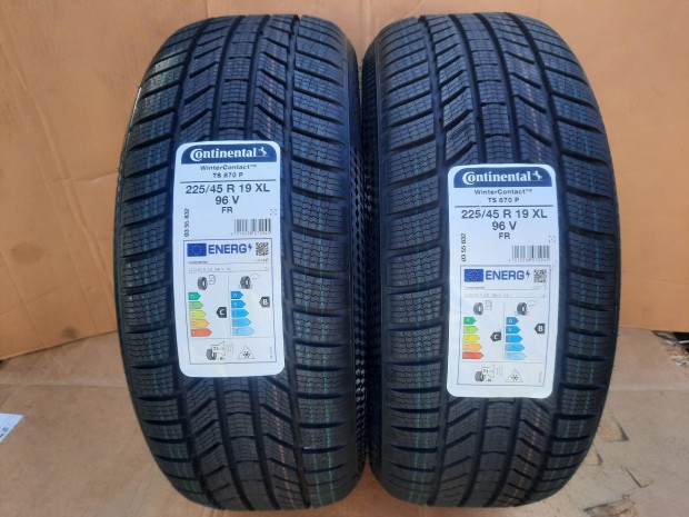 continental 225/45 r19 téli gumi új