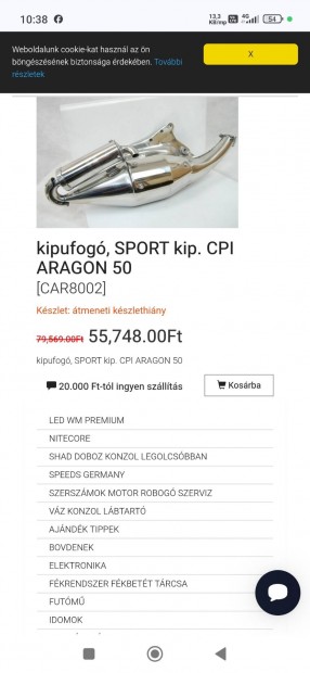 cpi expover robog sport dob 