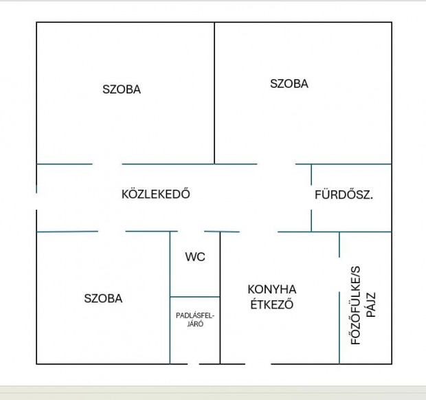 csal�di h�z saroktelken