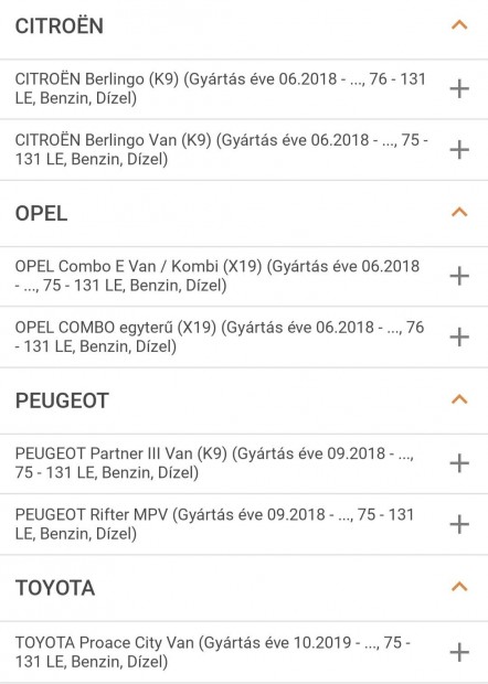 doblo, berlingo, partner, proace, combo hts lkhrt