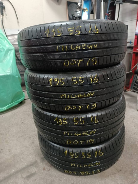eladó 195/55 R16 Michelin nyári gumi szett