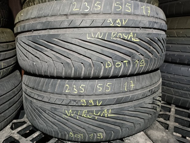 eladó 235/55 R17 Uniroyal gumi pár