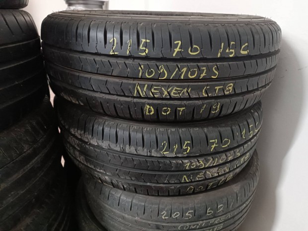 eladó 2db 215/70 R15C Nexen kisteherautó gumik
