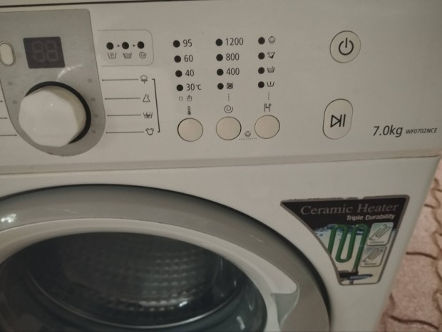 eladó Samsung 7 kilós elöltöltős mosógép