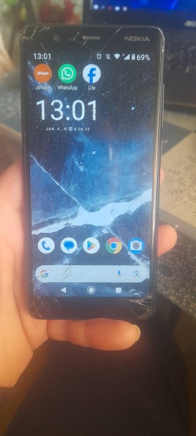 elad nokia 5.1 androidos okostelefon