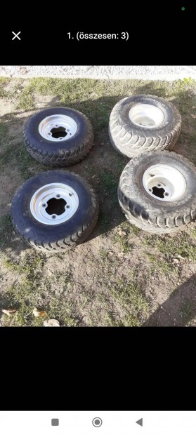 eladó quad kerék 4x144. 4x110 maxxis gumikkal