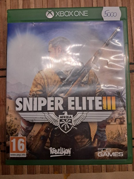 eladó sniper elite 3 (xbox one)