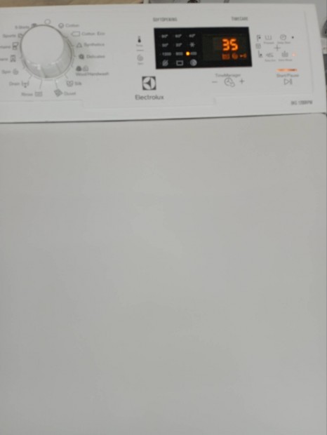 elektrolux felültöltős mosógép 6kg 1200rpm