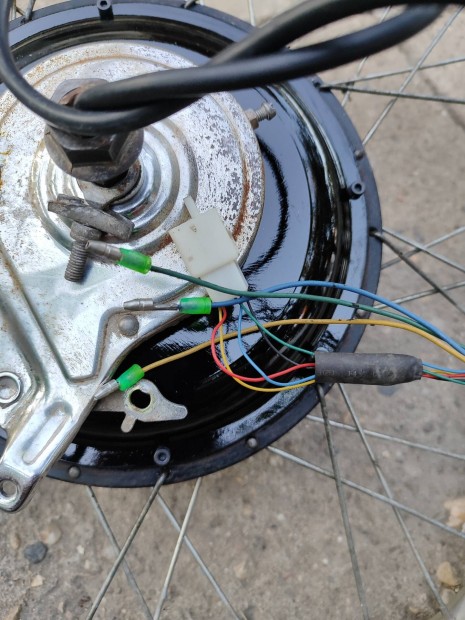 elektromos kerékpár hátsó kerék 36 voltos motorral