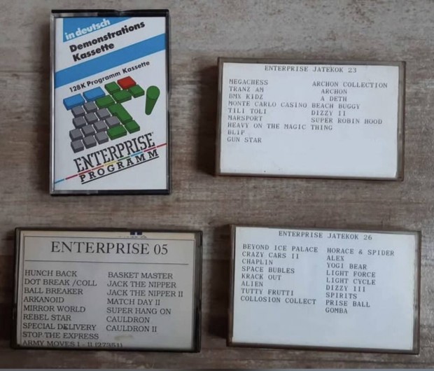 enterprise 128 kazetta pakk