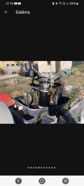 evinrude 20hp nindtos  foglalkozos motor elad