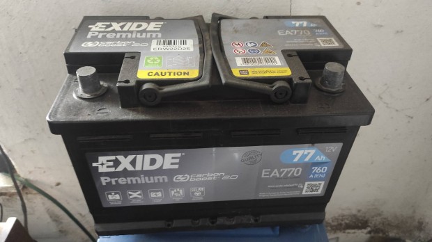 exide 77ah 770a akkumul�tor