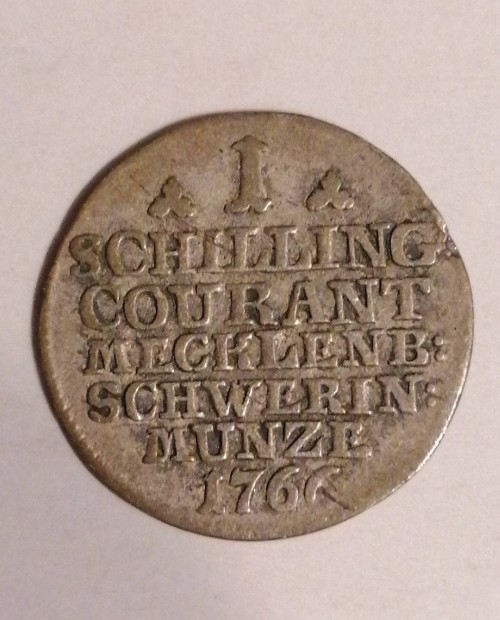 ezüst 1 schilling 1766