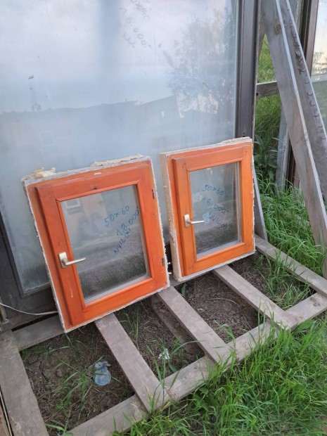 fa ablak 2-DB 50x60