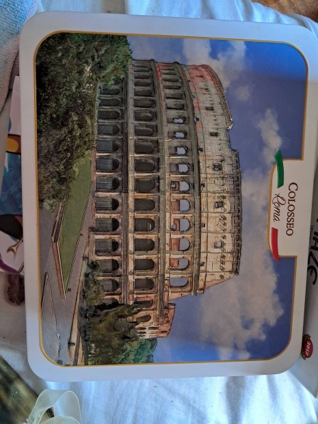 fémdoboz különleges Colosseum dombornyomás