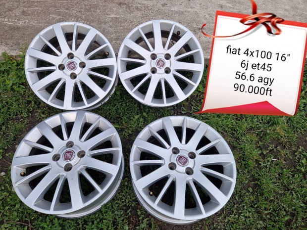 fiat Grande Punto/evo 4x100 16 col alufelni szett 