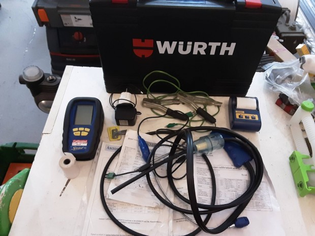 füstgáz elemző műszer würth kofferben testo azonos