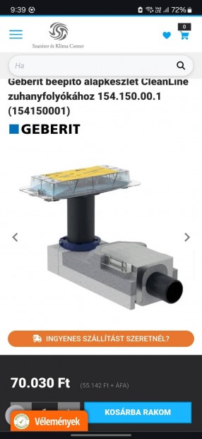 geberit zuhanyfolykhoz