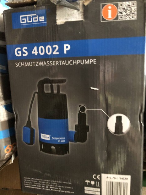 gude gs 4002 p buvarszivattyu 