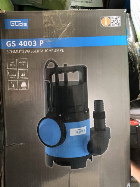 gude gs 4003 p buvar szivattyu 