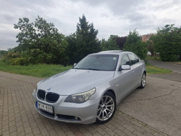 gyári állapotú BMW E60 525i 192le